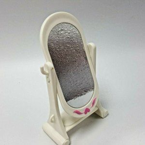 Fisher Price Loving Family Dollhouse Mirror White Cheval Kids Parents Bedroom